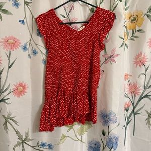 *NEW* Red Blouse